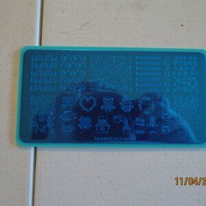 New Maniology St. Patrick's Day Nail Stamping plate M455